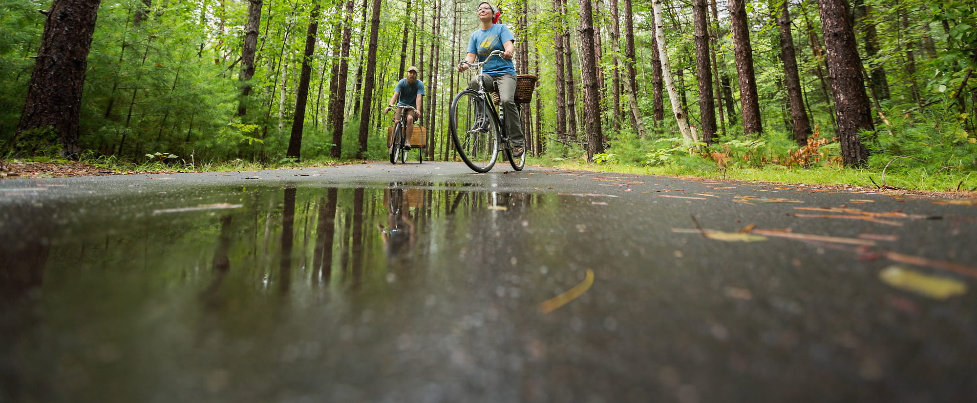 Paved Hiking / Biking Trail Manitowish Waters, Wisconsin